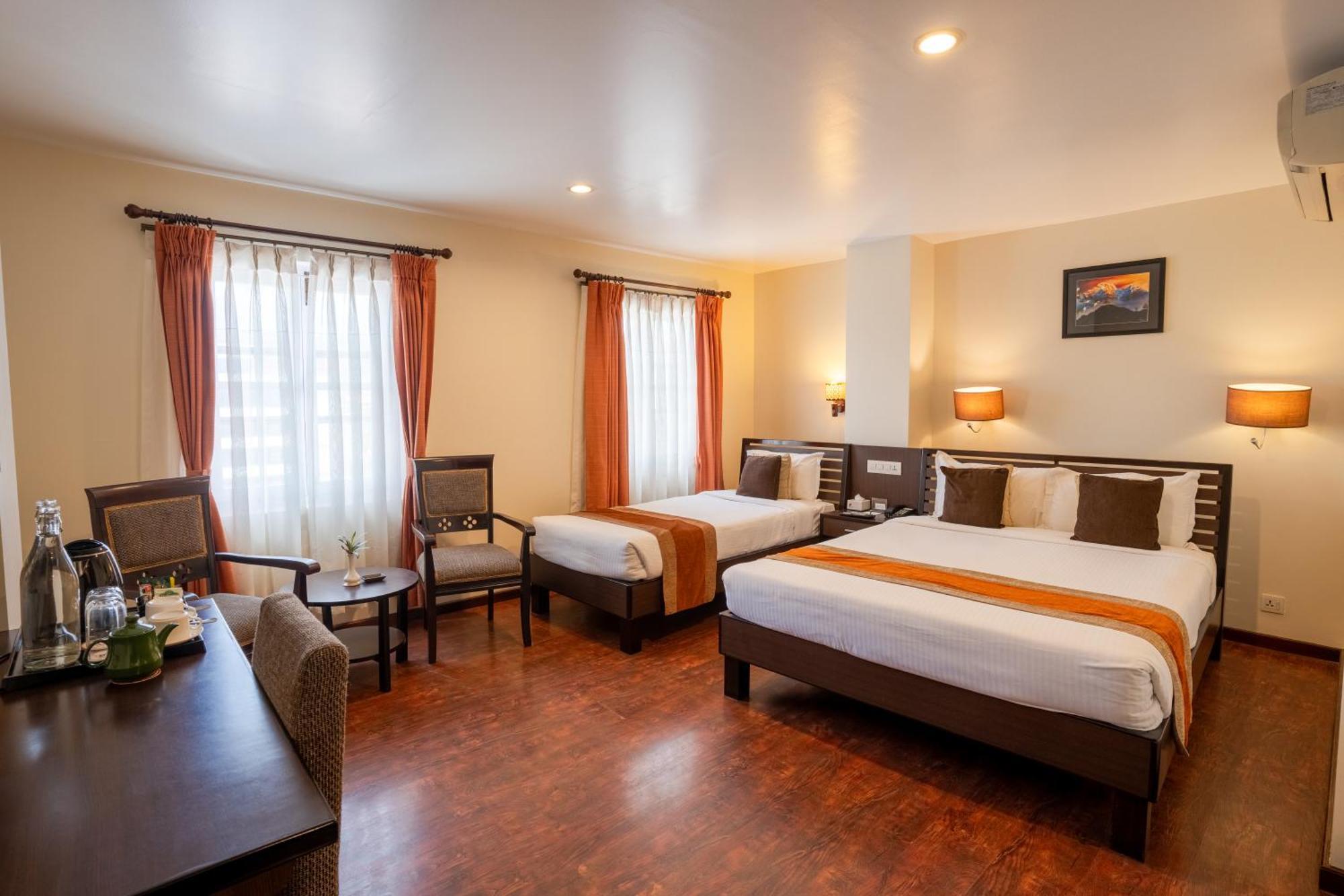 The Luxe Inn Boutique Hotel Kathmandu Exterior foto