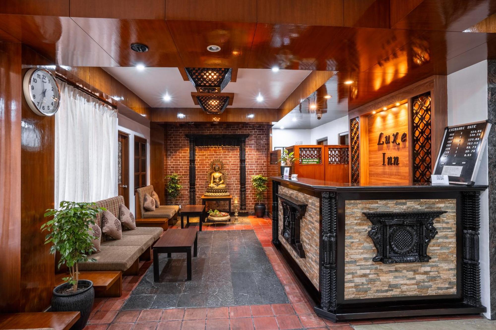 The Luxe Inn Boutique Hotel Kathmandu Exterior foto