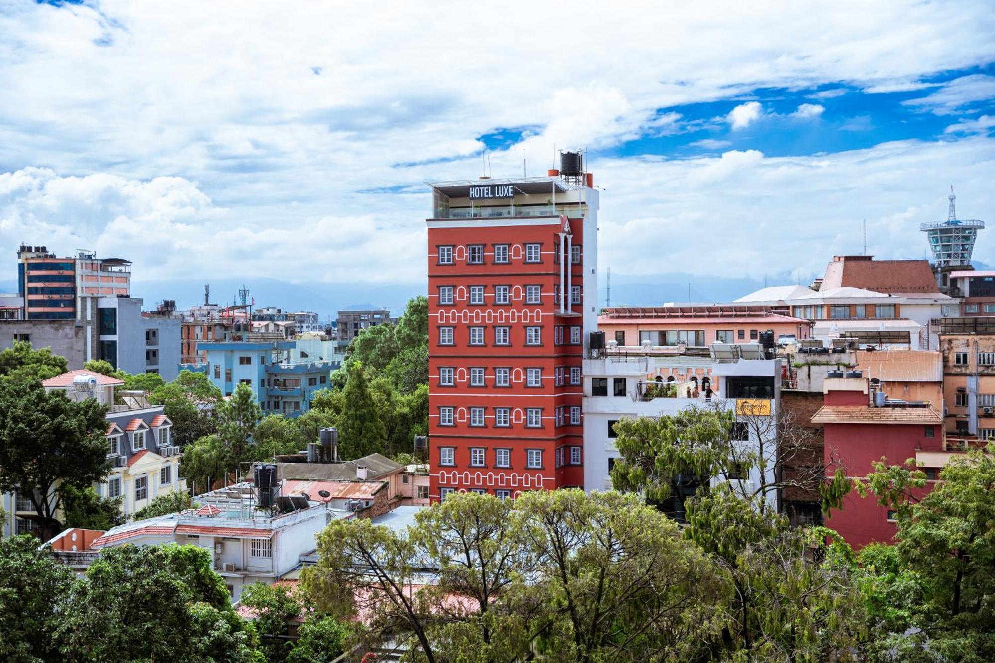 The Luxe Inn Boutique Hotel Kathmandu Exterior foto